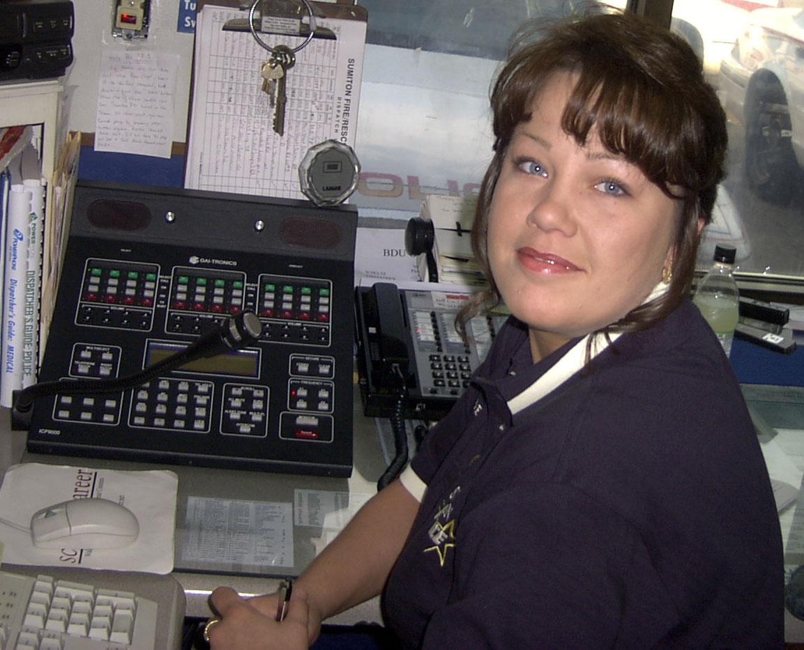 Sumiton PD Dispatch - Cheryl at the controls!
